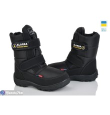 Черевики жіночі на зиму (7 пар р.33-36) чорний  "Gelena"