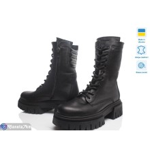 Черевики жіночі на зиму (4 пар р.36-39) чорний  "TIMUS-OPT"