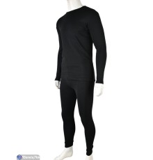 Термобілизна чоловіча на зиму (6 шт. р.сетка S-3XL) чорний  "VERONIKA"