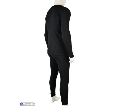 Термобілизна чоловіча на зиму (6 шт. р.сетка S-3XL) чорний  "VERONIKA"