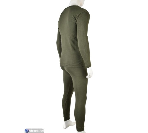 Термобілизна чоловіча на зиму (6 шт. р.сетка S-3XL) хакі  "VERONIKA"