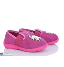 Тапки дитячі на весну/осінь (6 пар р.25-30) фіолетовий  "LUXORIS"