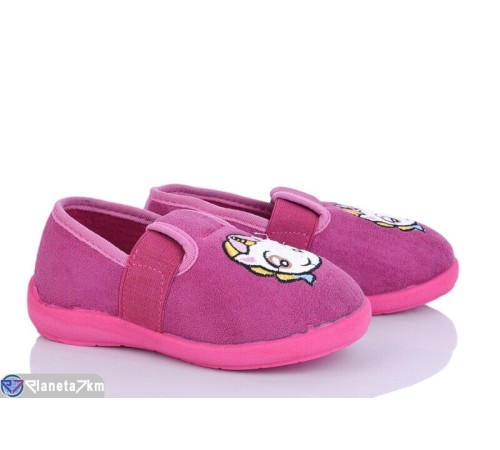 Тапки дитячі на весну/осінь (6 пар р.25-30) фіолетовий  "LUXORIS"