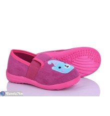 Тапки дитячі на весну/осінь (6 пар р.25-30) фіолетовий  "LUXORIS"