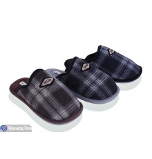 Тапки чоловічі на весну/осінь (5 пар р.40-46) мікс  "LUXORIS"