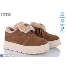 Туфлі жіночі на зиму (6 пар р.36-41) коричневий  "LOTOS"