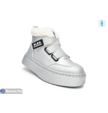 Черевики дитячі на зиму (8 пар р.32-37) срібний  "TOMMY"