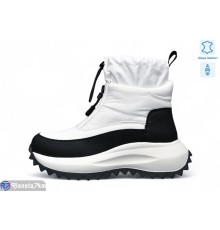 Черевики жіночі на зиму (8 пар р.36-41) білий  "KULIBABA"