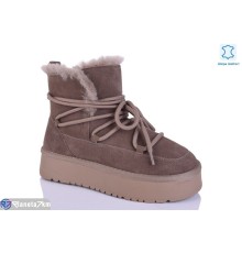 Уггі жіночі на зиму (8 пар р.36-41) коричневий  "VIOLA"