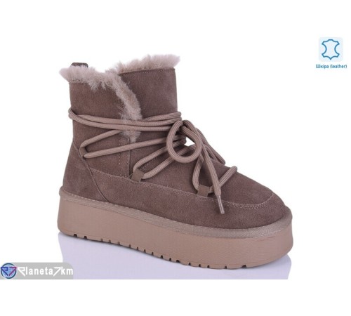Уггі жіночі на зиму (8 пар р.36-41) коричневий  "VIOLA"