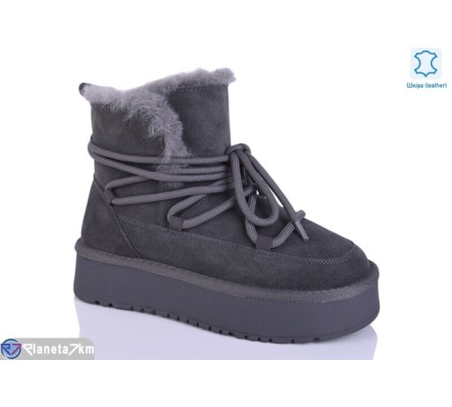 Уггі жіночі на зиму (8 пар р.36-41) сірий  "VIOLA"