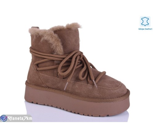 Уггі жіночі на зиму (8 пар р.36-41) коричневий  "VIOLA"