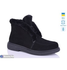 Черевики жіночі на зиму (6 пар р.40-43) чорний  "LIKA"