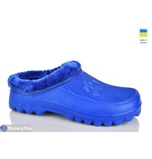 Жіночі сабо на зиму (6 пар р.36-41) синій  "INPIRE"