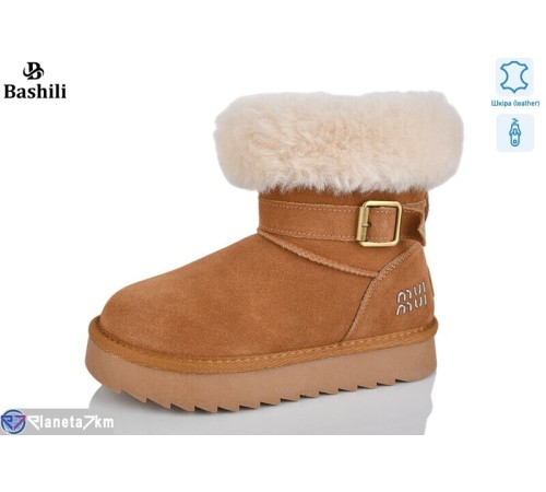 Дитячі Уггі на зиму (8 пар р.32-37) camel  "Башили"