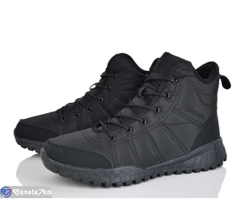 Черевики чоловічі на зиму (8 пар р.41-46) чорний  "Mirella"