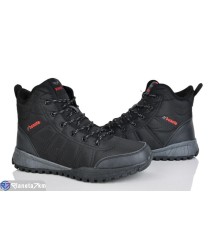 Черевики чоловічі на зиму (8 пар р.41-46) чорний  "Mirella"