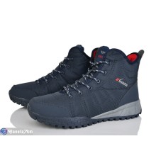 Черевики чоловічі на зиму (8 пар р.41-46) синій  "Mirella"