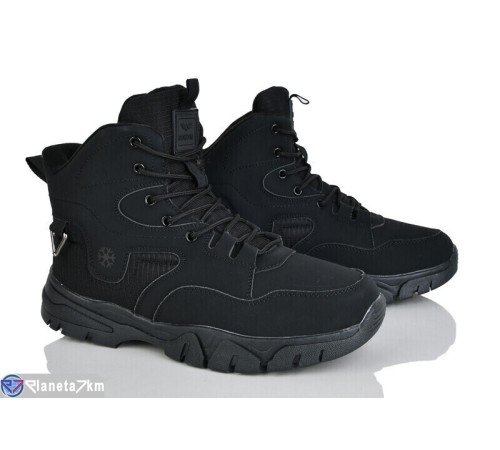 Черевики чоловічі на зиму (8 пар р.41-46) чорний  "Mirella"