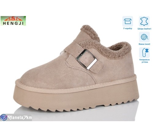 Уггі жіночі на зиму (6 пар р.36-41) коричневий  "HENGJI-ELENA"