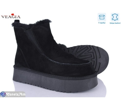Уггі жіночі на зиму (6 пар р.36-41) чорний  "Veagia-ADA"