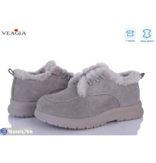 Туфлі жіночі на зиму (6 пар р.36-41) сірий  "Veagia-ADA"