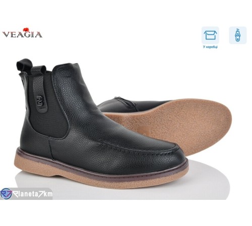 Черевики жіночі на зиму (8 пар р.36-41) чорний  "Veagia-ADA"