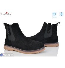 Черевики жіночі на зиму (8 пар р.36-41) чорний  "Veagia-ADA"