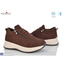 Кросівки жіночі на зиму (8 пар р.36-41) коричневий  "Veagia-ADA"