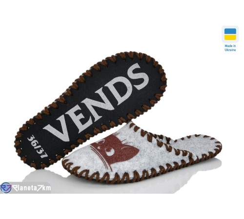 Тапки жіночі на весну/осінь (9 пар р.36-41) сірий  "Activ"