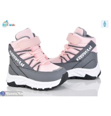 Черевики дитячі на зиму (8 пар р.22-27) рожевий  "BBT"