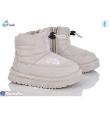 Дутики дитячі на зиму (8 пар р.22-27) бежевий  "BBT"