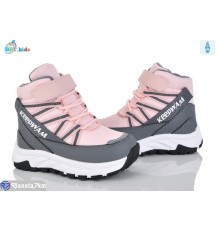 Черевики дитячі на зиму (8 пар р.27-32) рожевий  "BBT"