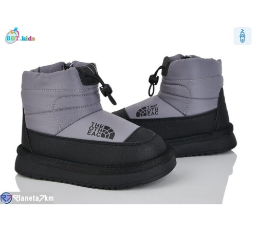 Дутики дитячі на зиму (8 пар р.27-32) сірий  "BBT"