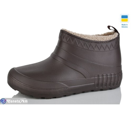 Калоші жіночі на зиму (6 пар р.37-41) коричневий  "MURMUR"
