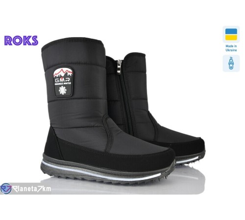 Дутики жіночі на зиму (6 пар р.38-42) чорний  "Roks"