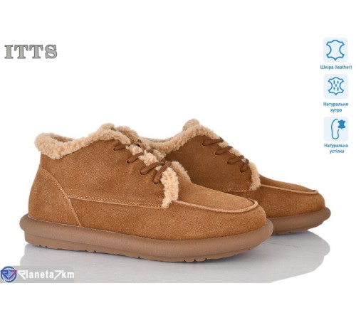 Черевики жіночі на зиму (6 пар р.36-41) коричневий  "LOTOS"