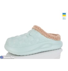 Калоші жіночі на зиму (8 пар р.36-41) зелений  "INPIRE"