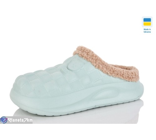 Калоші жіночі на зиму (8 пар р.36-41) зелений  "INPIRE"