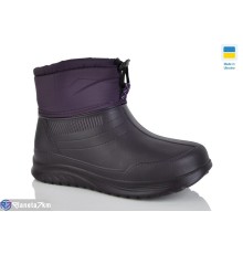 Жіночі чоботи з піни на зиму (6 пар р.37-41) фіолетовий  "INPIRE"