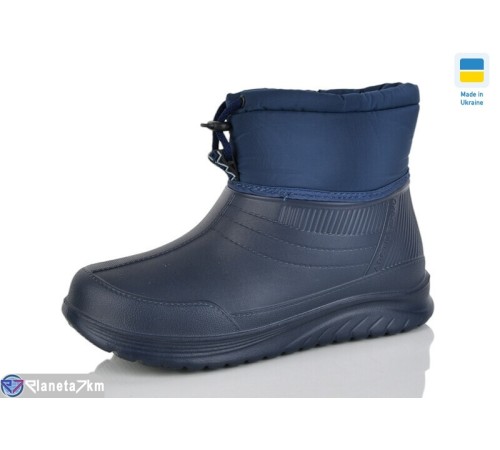 Жіночі чоботи з піни на зиму (6 пар р.37-41) синій  "INPIRE"