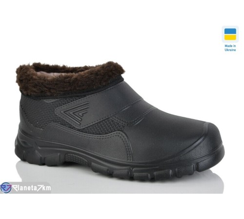 Калоші чоловічі на зиму (8 пар р.41-46) чорний  "INPIRE"