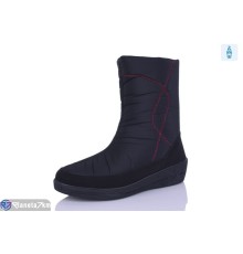 Дутики жіночі на зиму (8 пар р.37-41) чорний  "Gelena"