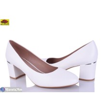 Туфлі жіночі на весну/осінь (6 пар р.40-43) білий  "Mei De Li"