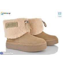 Черевики жіночі на зиму (8 пар р.36-41) хакі  "Bessky-Kellaifeng"