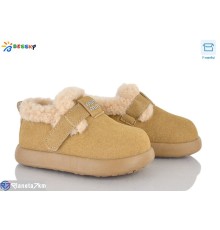 Дитячі туфлі на зиму (8 пар р.21-25) хакі  "Bessky-Kellaifeng"