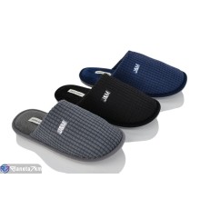 Тапки чоловічі на весну/осінь (6 пар р.41-46) мікс  "LUXORIS"