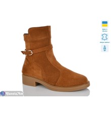 Черевики жіночі на зиму (6 пар р.37-41) camel  "LIKA"