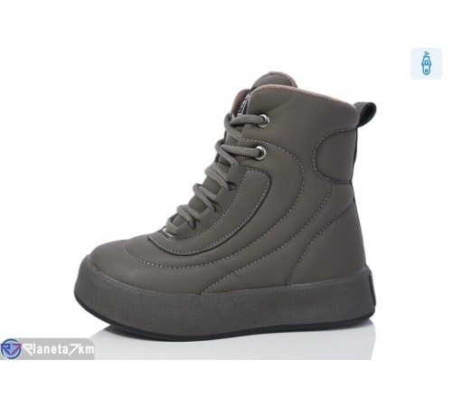 Дитячі кросівки на зиму (8 пар р.32-37) сірий  "Laifakids"