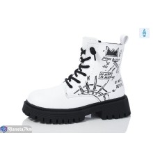 Черевики дитячі на зиму (8 пар р.32-37) білий  "Laifakids"